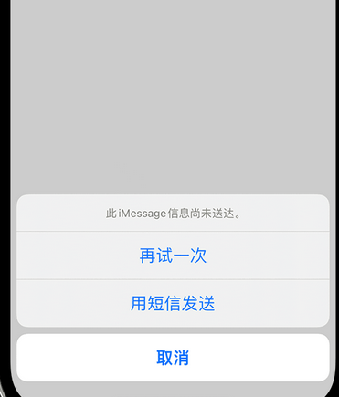 岱岳apple维修iPhone上无法正常发送iMessage信息